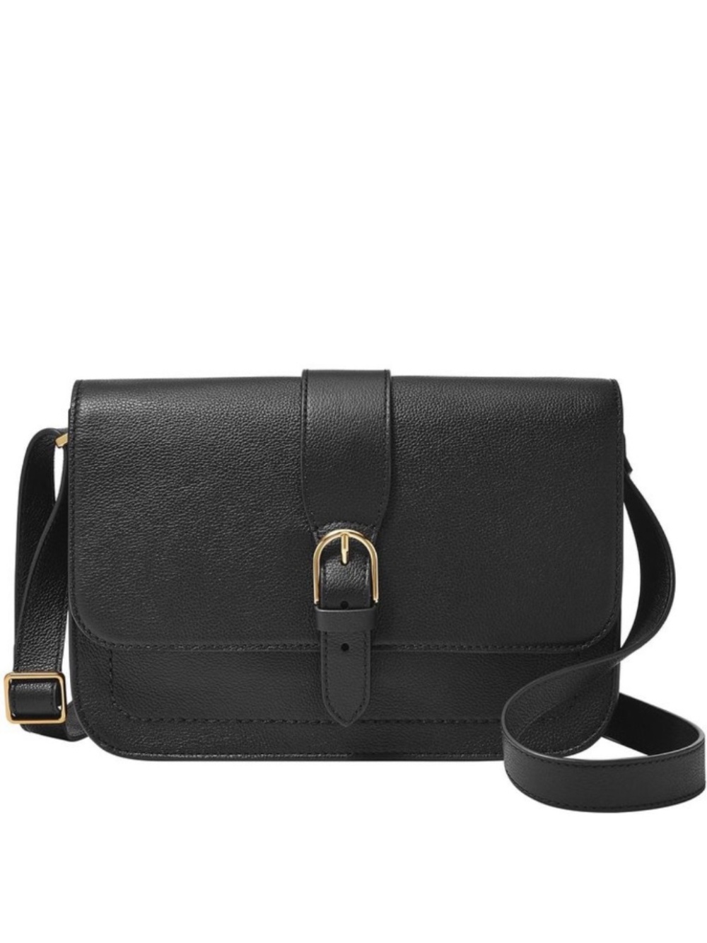 NWT Large Fossil Zoey Leather Crossbody Bag